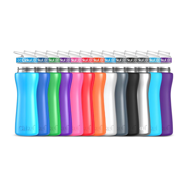 22oz. Stainless Steel Bottle & Comfort Grip Lid G3